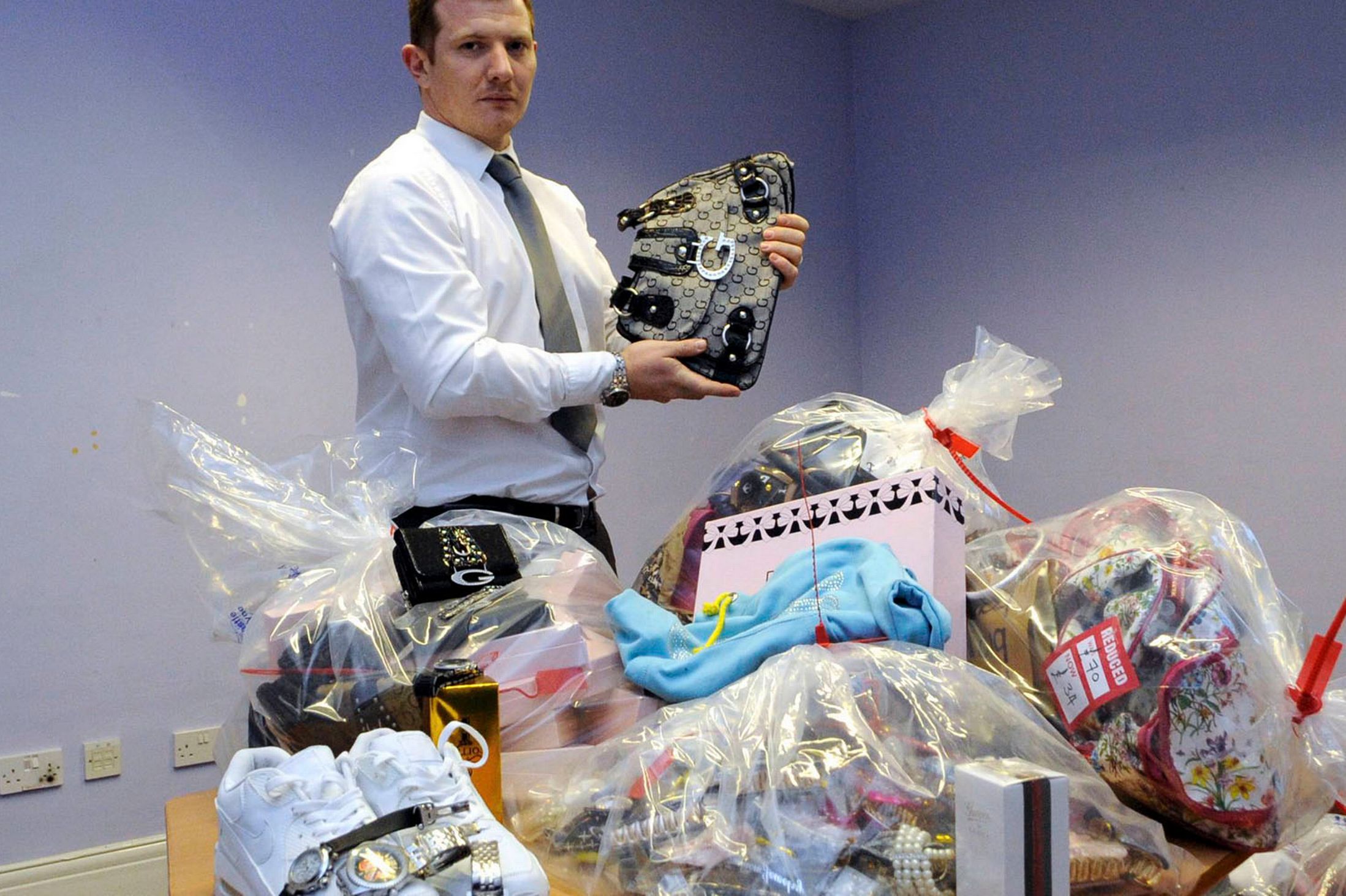 SUNDAY ONLY  Trading Standards Counterfeit Goods Seizures-1491766